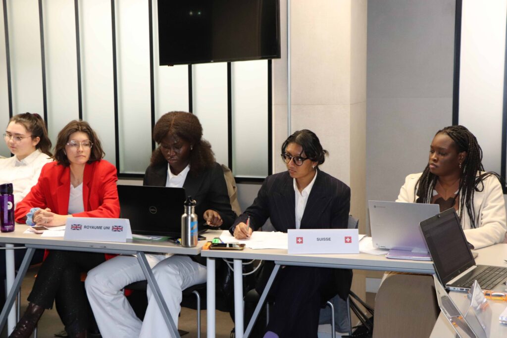 Exercice de simulation de négociation internationale pour les étudiantes et étudiants de 1<sup>re</sup> année