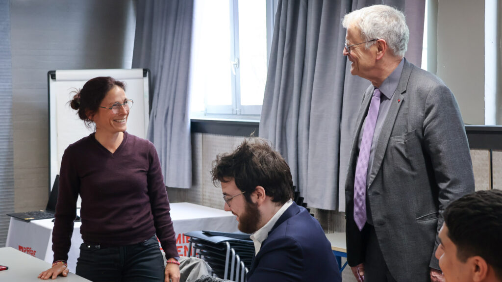 Première édition du forum des métiers d’IRIS Sup'